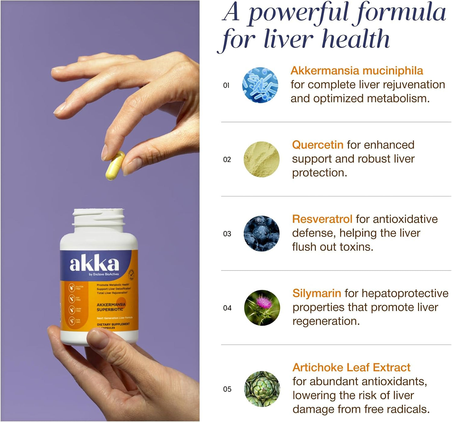 akka Superbiotics for Total Liver Rejuvenation